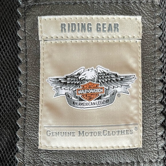 HARLEY DAVIDSON Leather Riding Jacket for Women, size Small - Picture 5 of 7